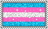 trans flag sparkle